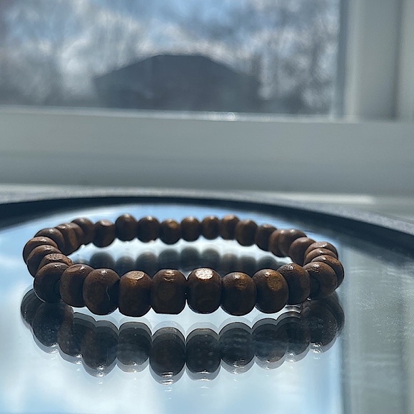2 Brown beaded bracelets - Picture 6 of 8